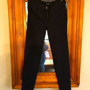 American Eagle Black jeggings